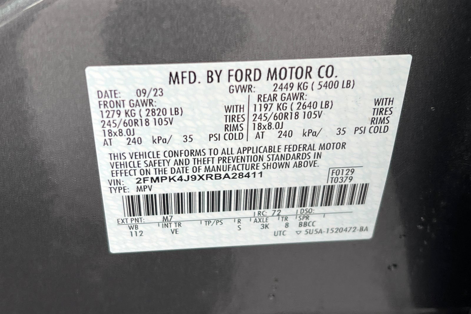 Used 2024 Ford Edge SEL w/ Convenience Package AWD/4WD image 25