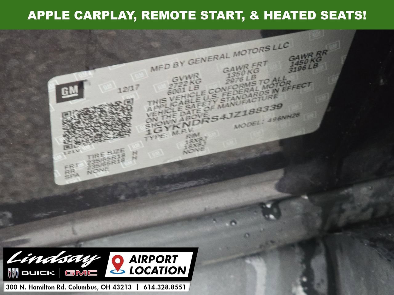 Used 2018 Cadillac XT5 Luxury w/ Driver Awareness Package image 34