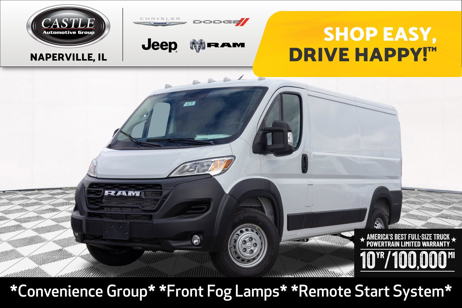 New 2026 RAM ProMaster 1500 w/ Convenience Group