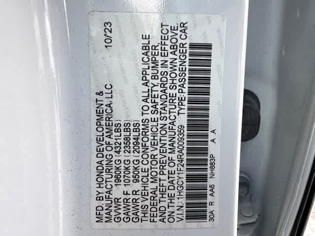 Used 2024 Honda Accord LX image 24