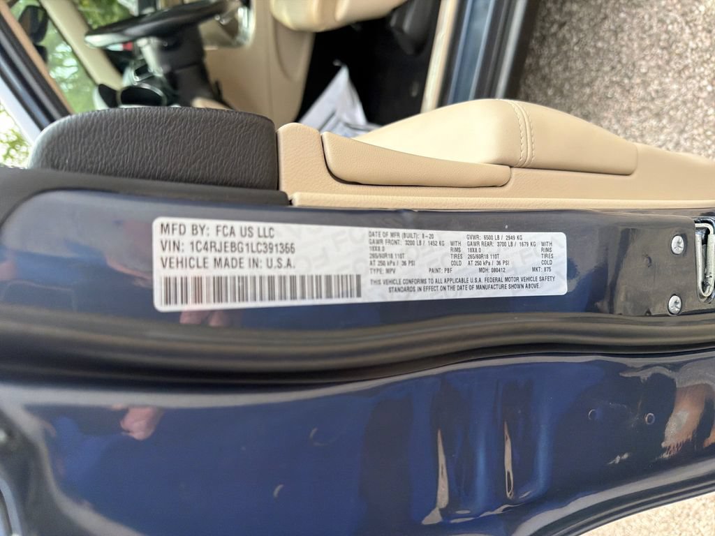 Used 2020 Jeep Grand Cherokee Limited RWD image 25