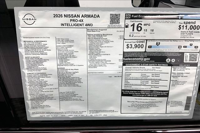 New 2026 Nissan Armada PRO-4X image 40