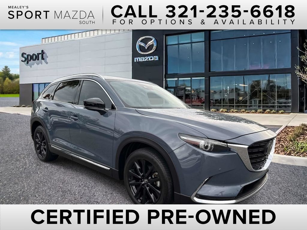 Certified 2023 MAZDA CX-9 Carbon Edition AWD/4WD image 1