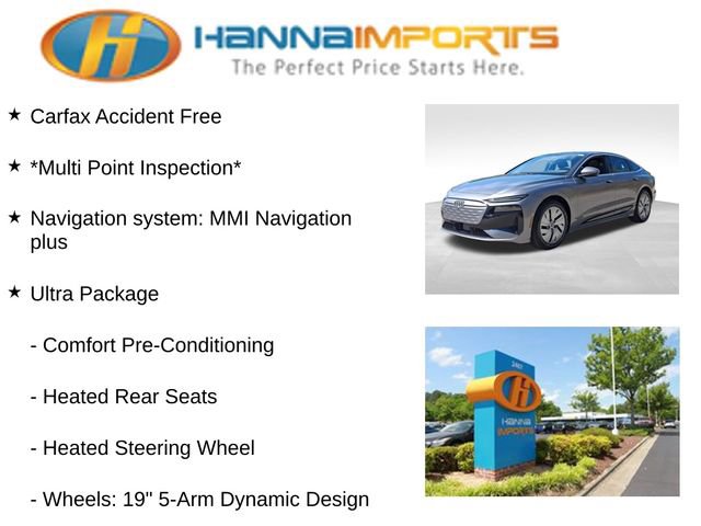 Used 2025 Audi A6 e-tron Premium w/ Ultra Package image 8