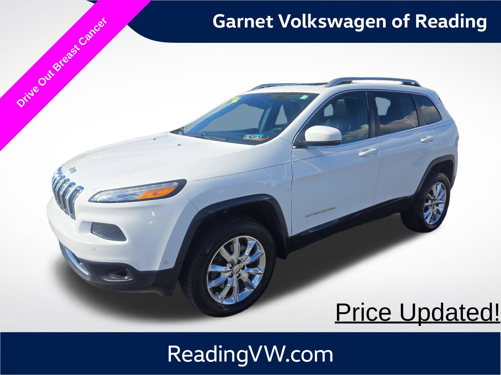Used 2015 Jeep Cherokee Limited w/ Luxury Group AWD/4WD 360° Tour