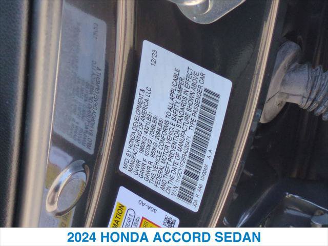 Certified 2024 Honda Accord LX image 26