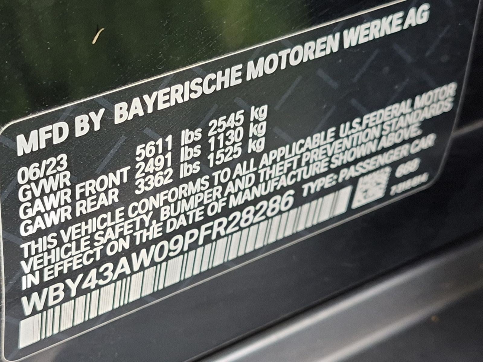 Used 2023 BMW i4 eDrive35 w/ Premium Package RWD image 34