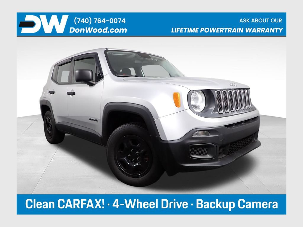 Used 2017 Jeep Renegade Sport w/ Power & Air Group AWD/4WD image 1