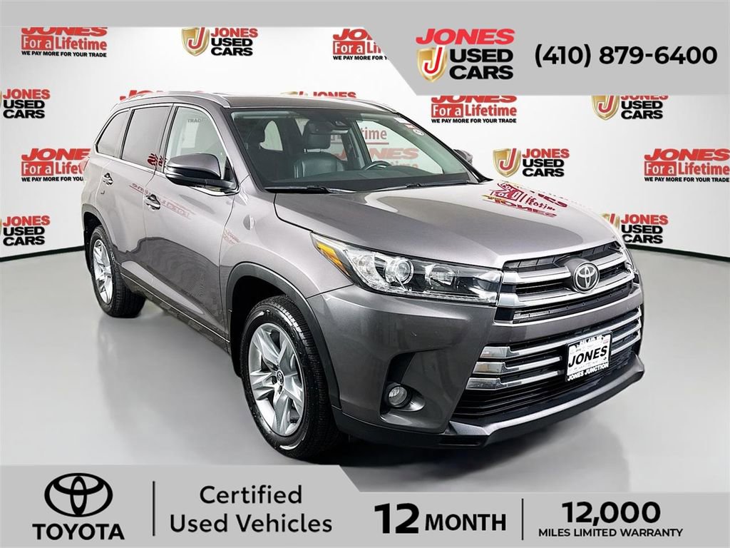 Certified 2017 Toyota Highlander Limited
