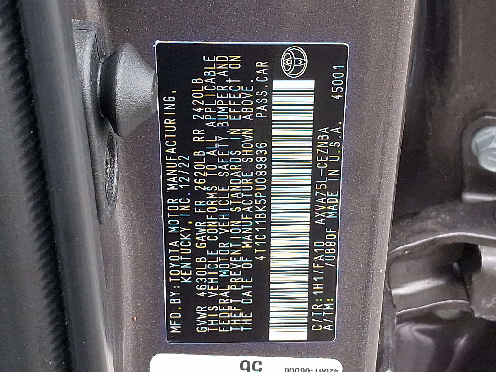 Certified 2023 Toyota Camry LE image 27