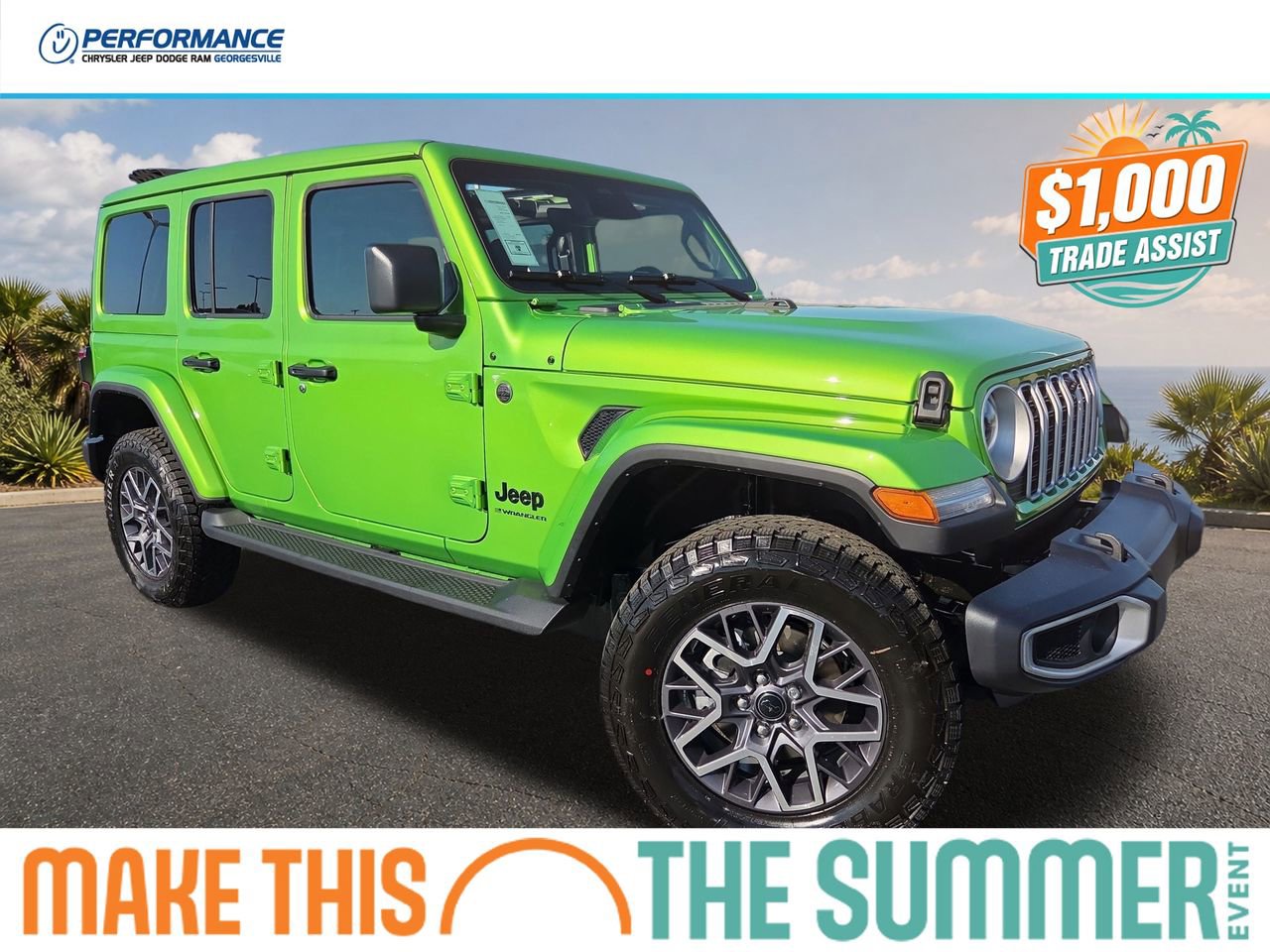 New 2026 Jeep Wrangler Unlimited Sahara AWD/4WD image 1