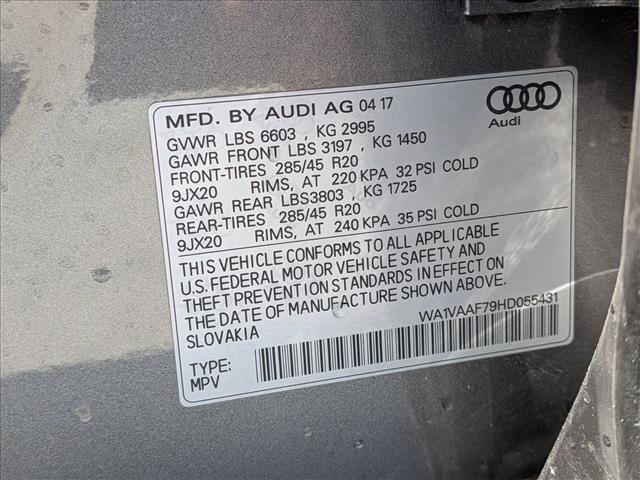 Used 2017 Audi Q7 3.0T Prestige image 24