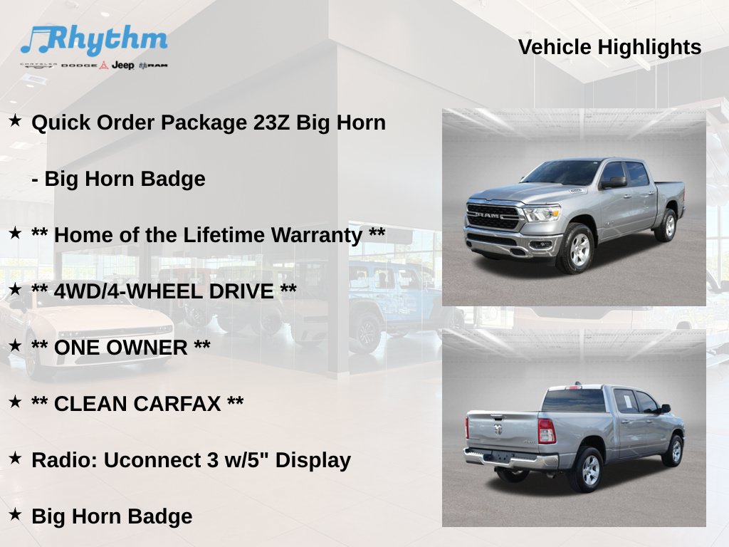 Used 2022 RAM 1500 Big Horn AWD/4WD image 5