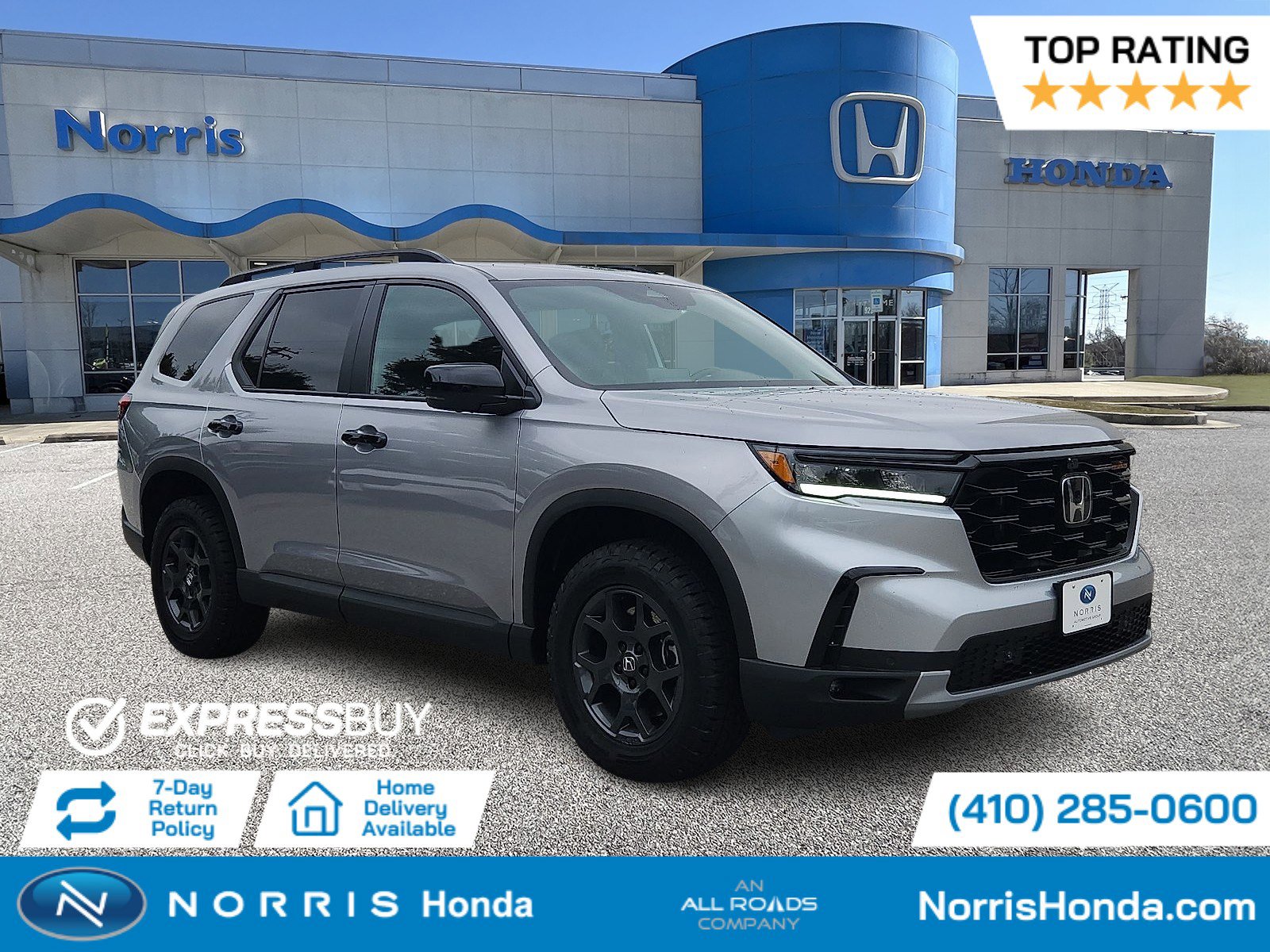 New 2025 Honda Pilot TrailSport image 1