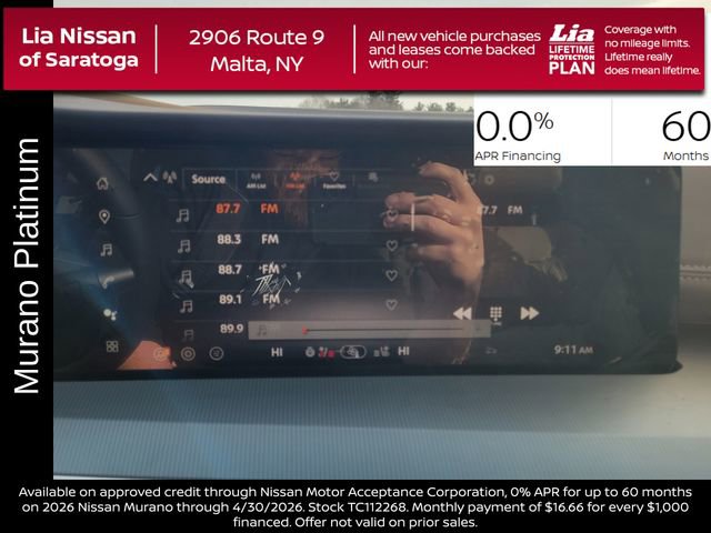New 2026 Nissan Murano Platinum image 24