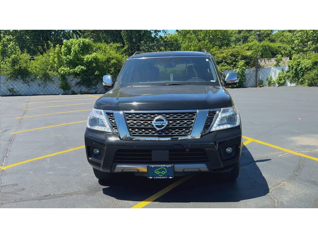Used 2019 Nissan Armada Platinum w/ Captain's Chairs Package AWD/4WD image 3