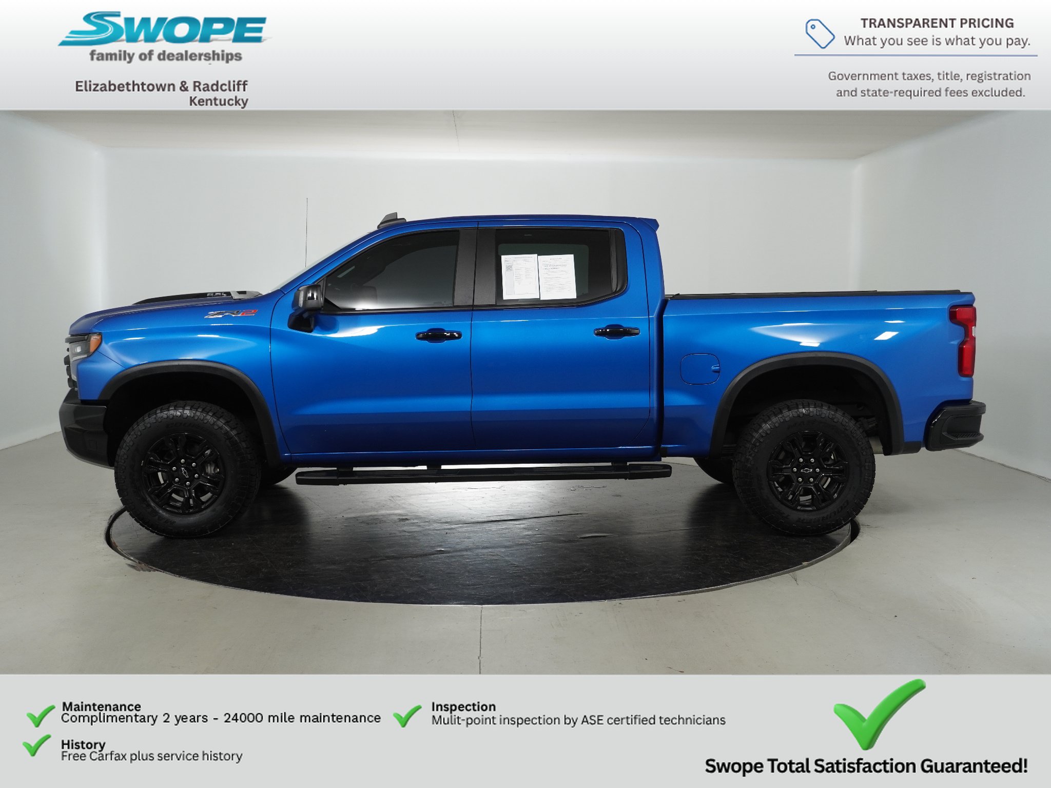 Used 2022 Chevrolet Silverado 1500 ZR2 w/ Technology Package AWD/4WD image 6