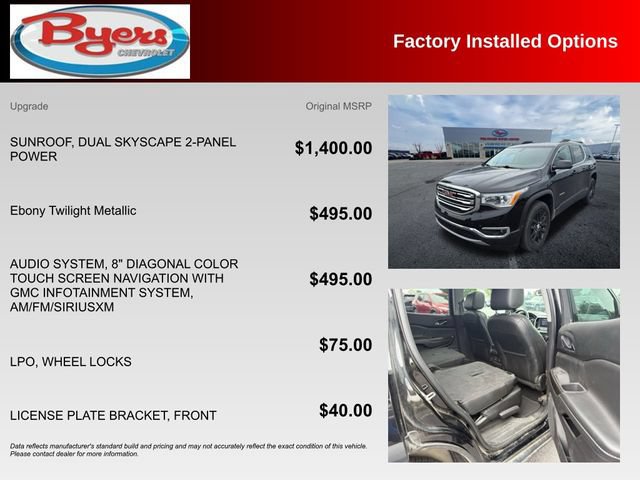 Used 2019 GMC Acadia SLT AWD/4WD image 10