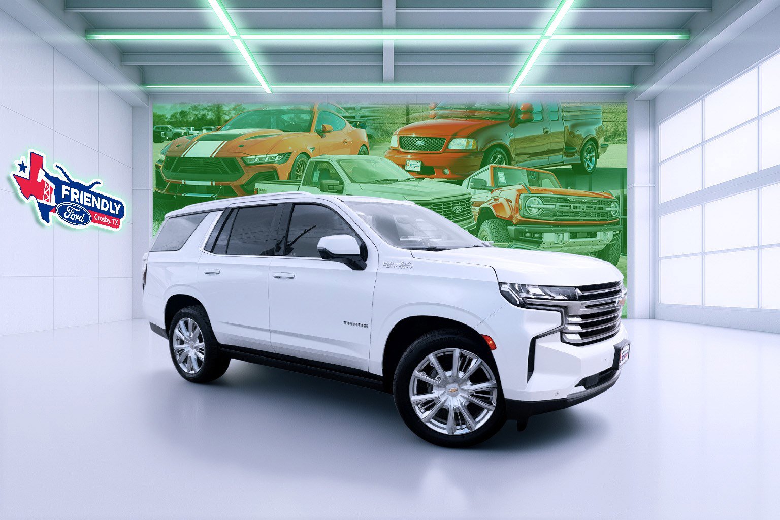 Used 2021 Chevrolet Tahoe High Country w/ Premium Package image 1