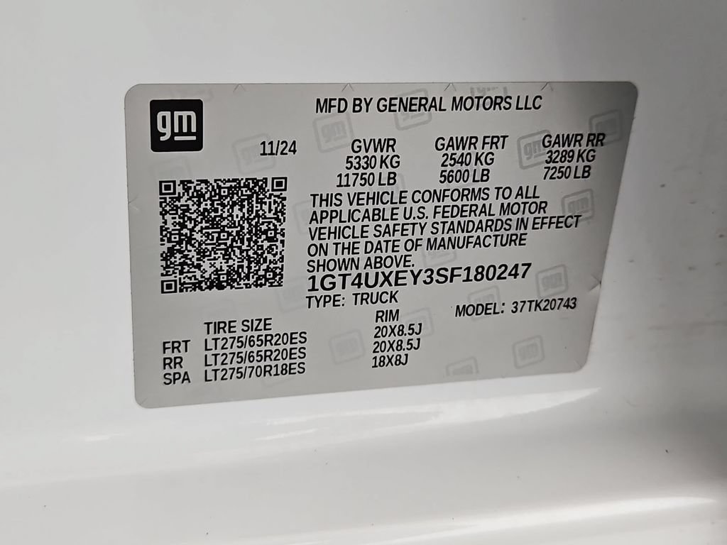 Certified 2025 GMC Sierra 2500 Denali Ultimate w/ Max Trailering Package AWD/4WD image 41
