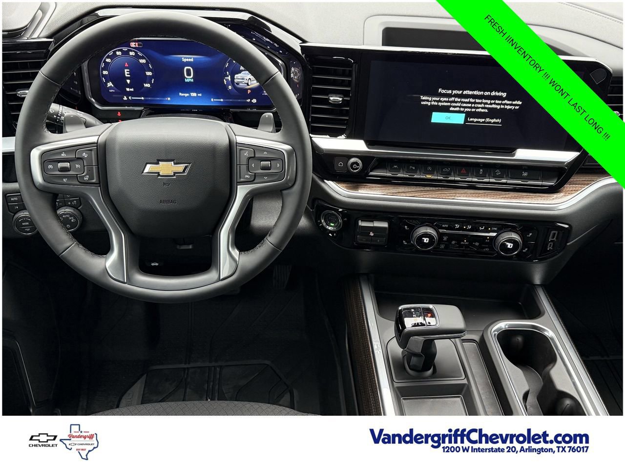 New 2026 Chevrolet Silverado 1500 LT w/ Texas Edition Plus AWD/4WD image 11