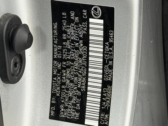 Used 2018 Lexus ES 350 w/ Navigation System Package image 30