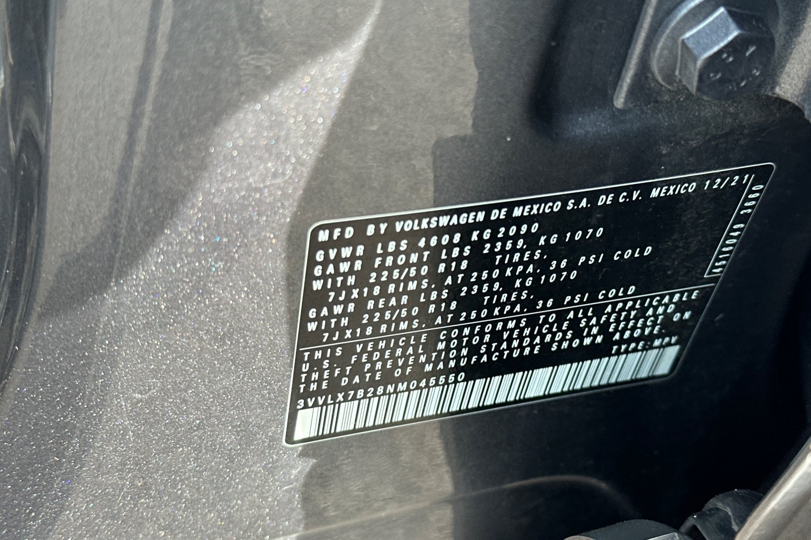 Used 2022 Volkswagen Taos SE FWD image 33