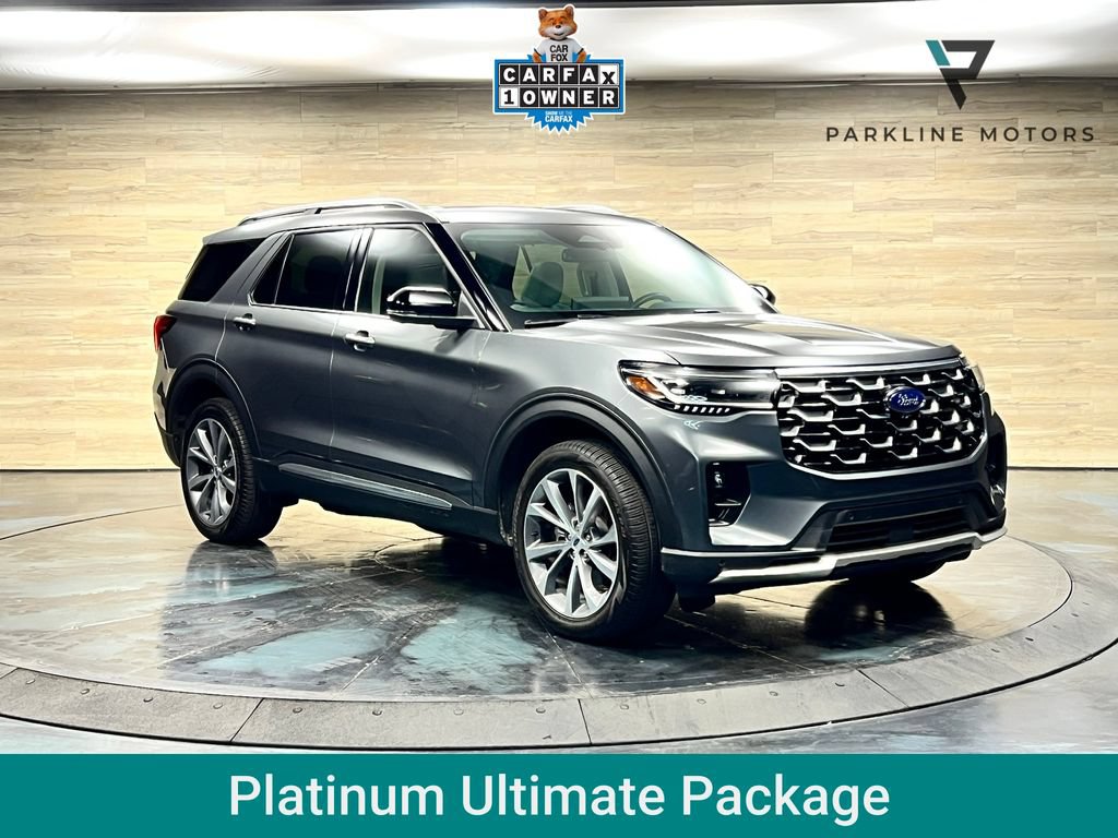 Used 2025 Ford Explorer Platinum w/ Ultimate Package AWD/4WD 360° Tour