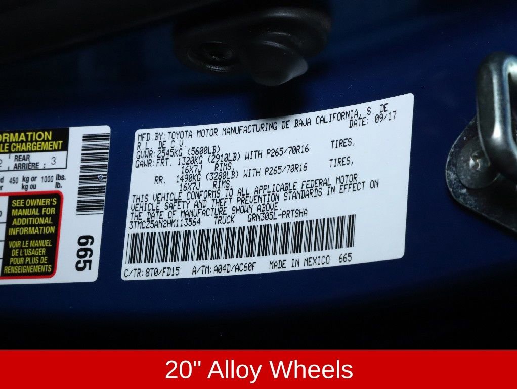 Used 2017 Toyota Tacoma TRD Off-Road w/ Premium & Technology Package image 22