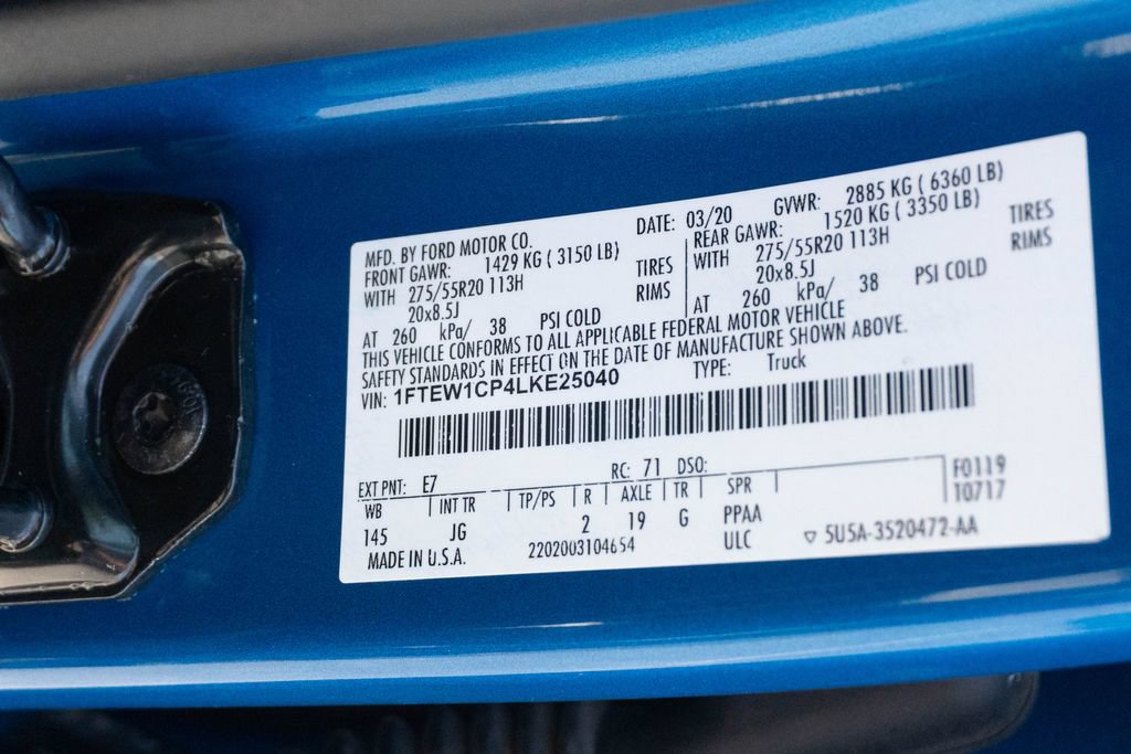 Used 2020 Ford F150 XL w/ Equipment Group 101A Mid RWD image 34