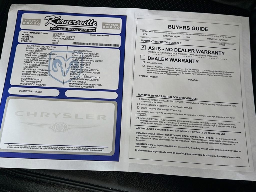 Used 2018 Ford Expedition Limited w/ Equipment Group 301A image 38