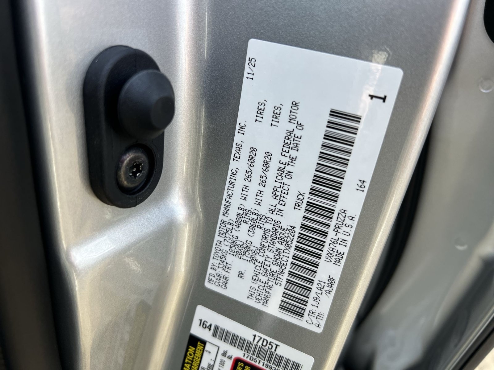 New 2026 Toyota Tundra Platinum AWD/4WD image 21
