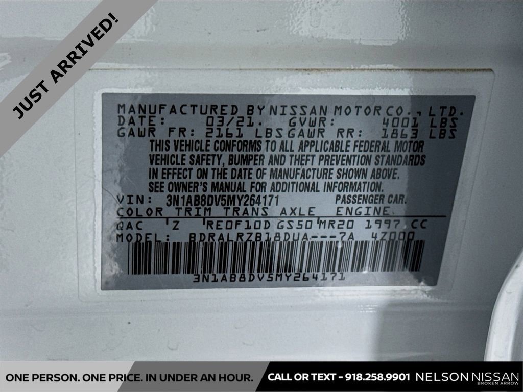 Certified 2021 Nissan Sentra SR image 29