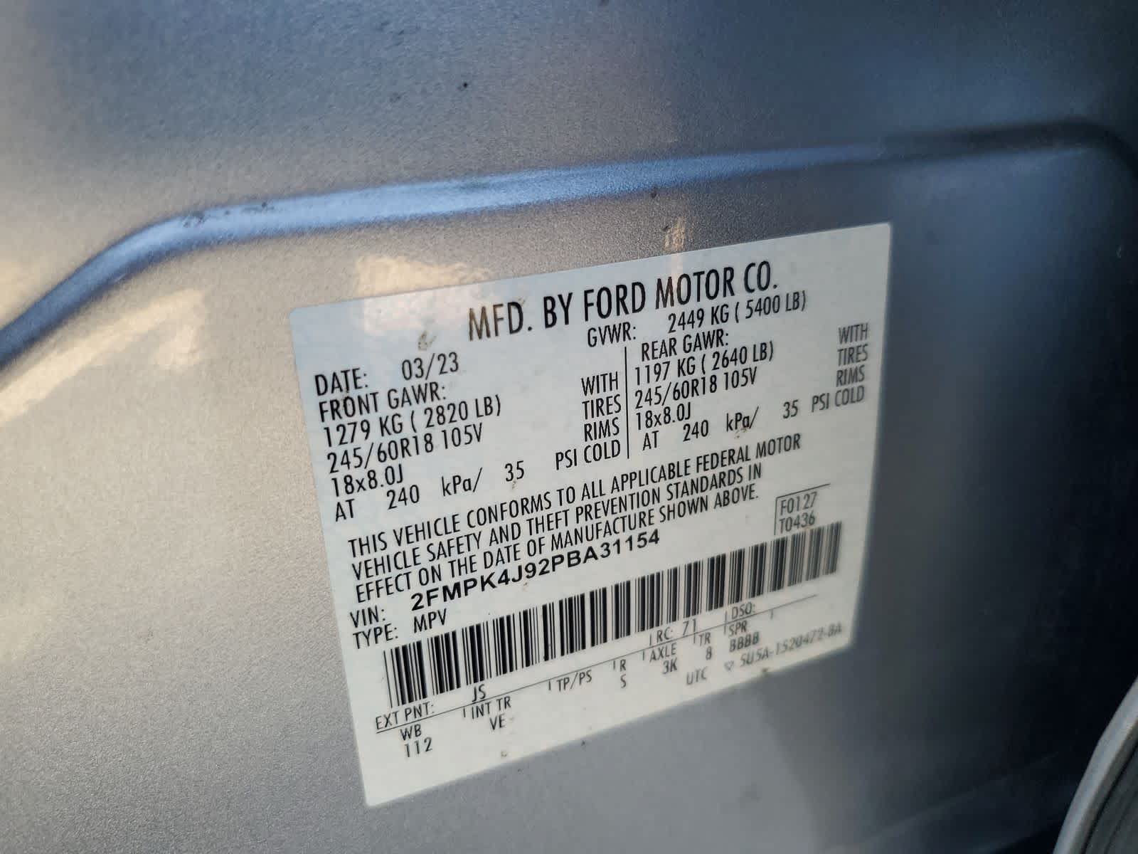 Used 2023 Ford Edge SEL AWD/4WD image 23
