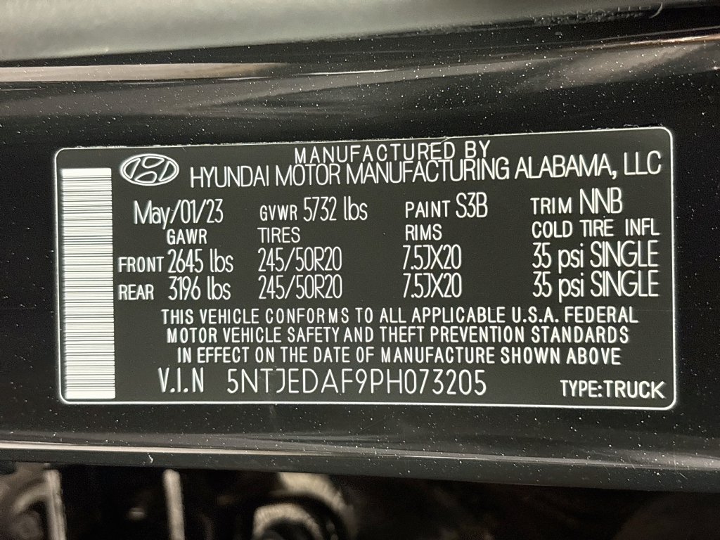 Used 2023 Hyundai Santa Cruz Limited w/ Cargo Package AWD/4WD image 37