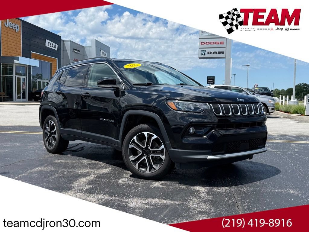 Used 2022 Jeep Compass Limited AWD/4WD image 1