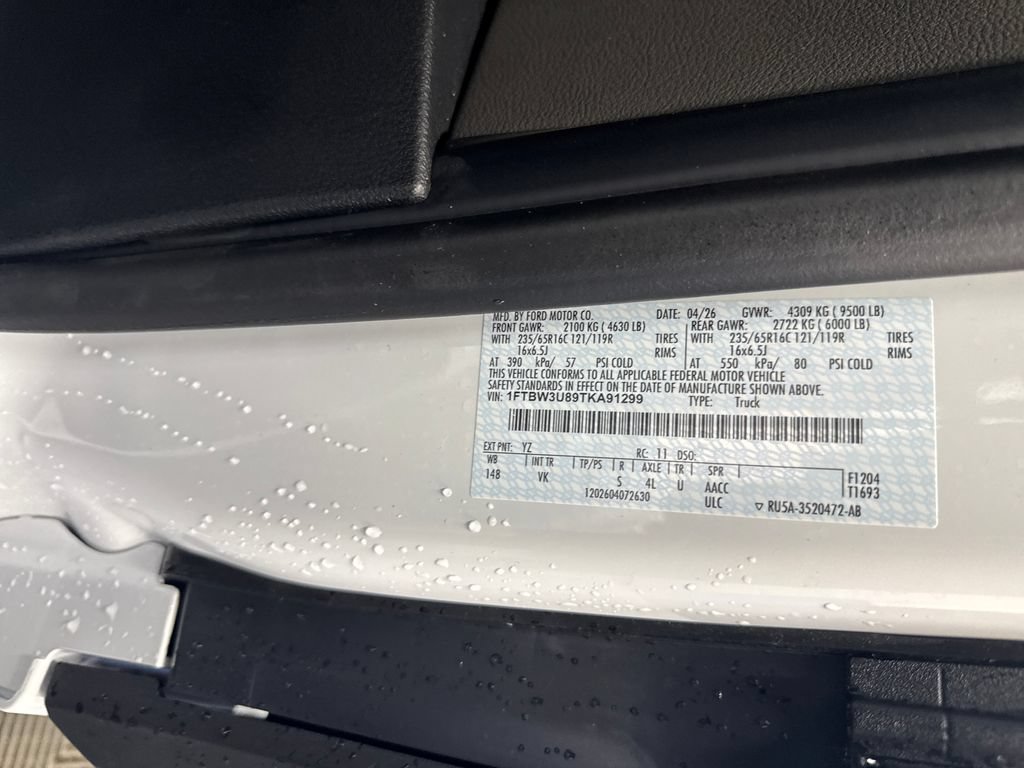 New 2026 Ford Transit 350 148 High Roof Extended AWD w/ Load Area Protection Package image 31