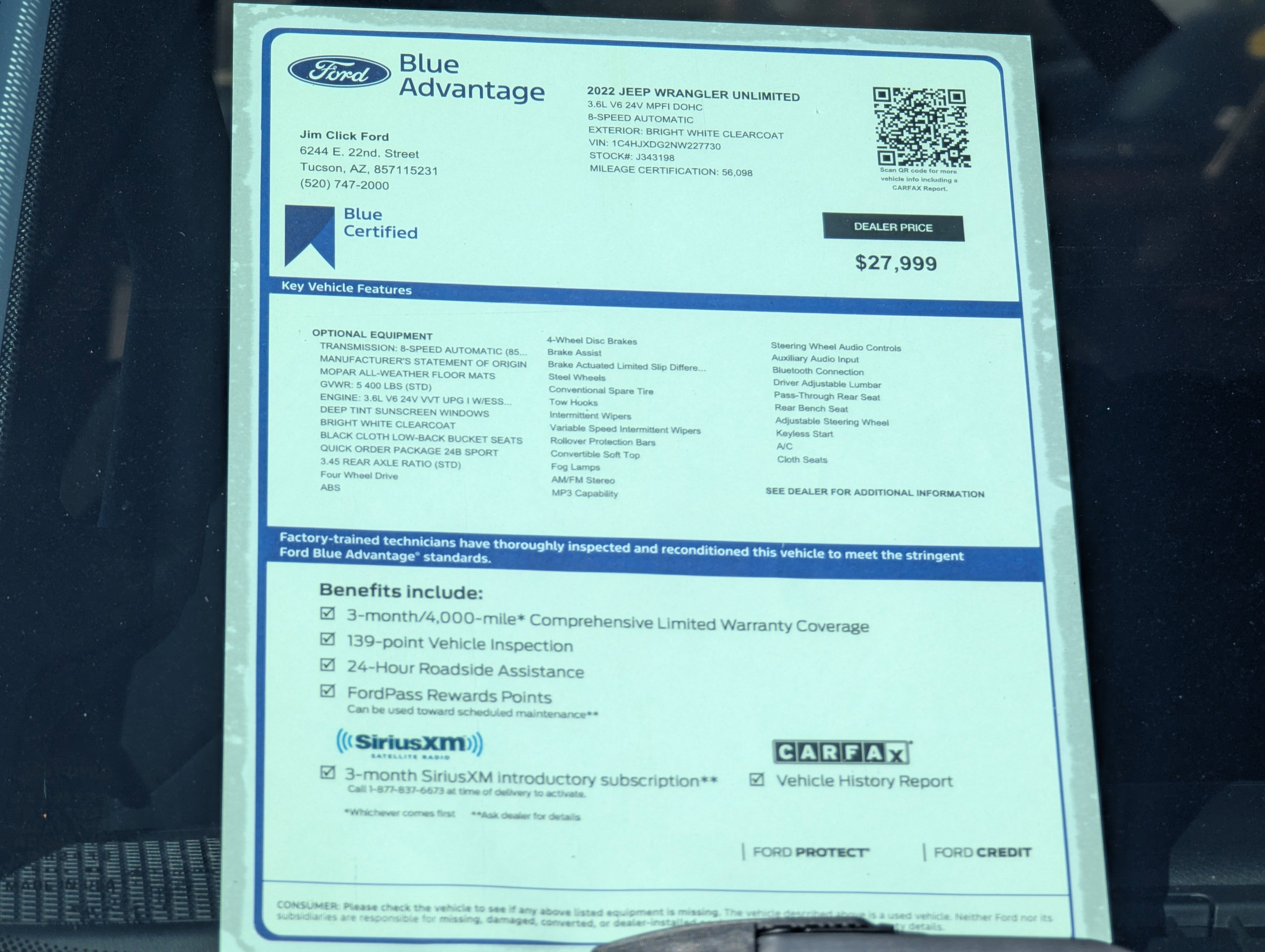 Used 2022 Jeep Wrangler Unlimited Sport image 13