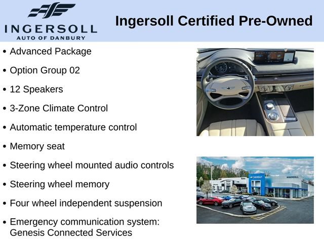 Used 2023 Genesis G80 2.5T w/ Advanced Package AWD/4WD image 10