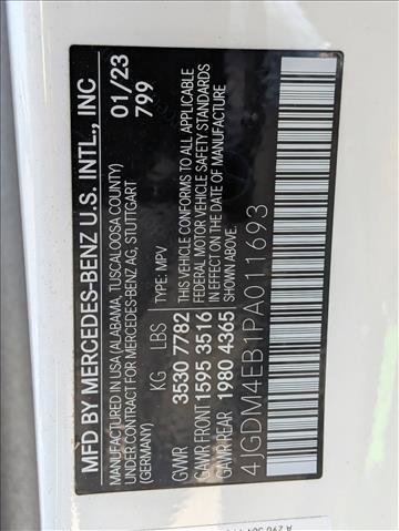 Certified 2023 Mercedes-Benz EQS 580 4MATIC SUV image 16