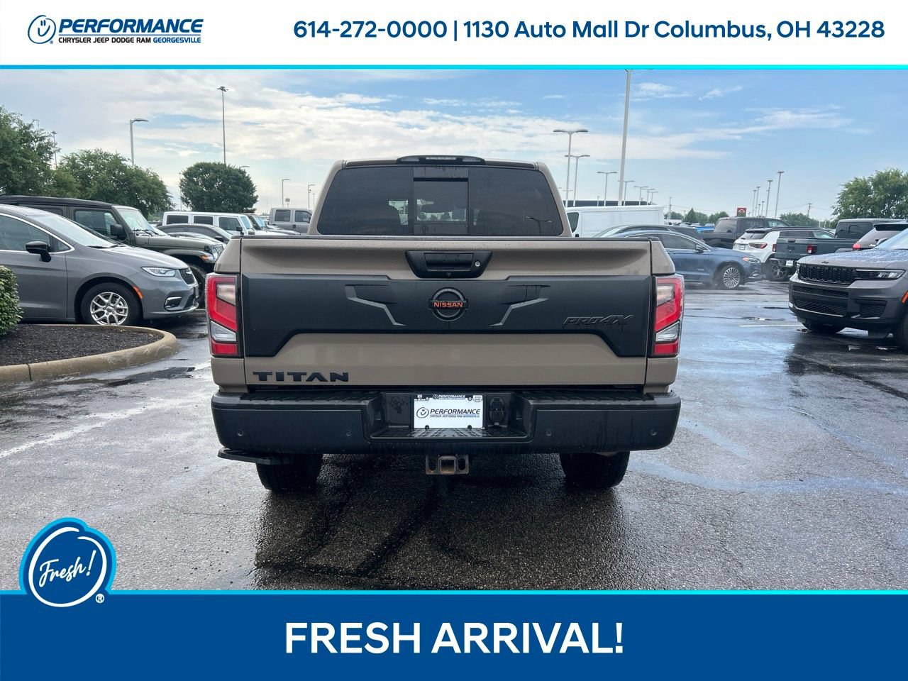 Used 2020 Nissan Titan PRO-4X w/ Pro-4x Utility Package AWD/4WD image 5
