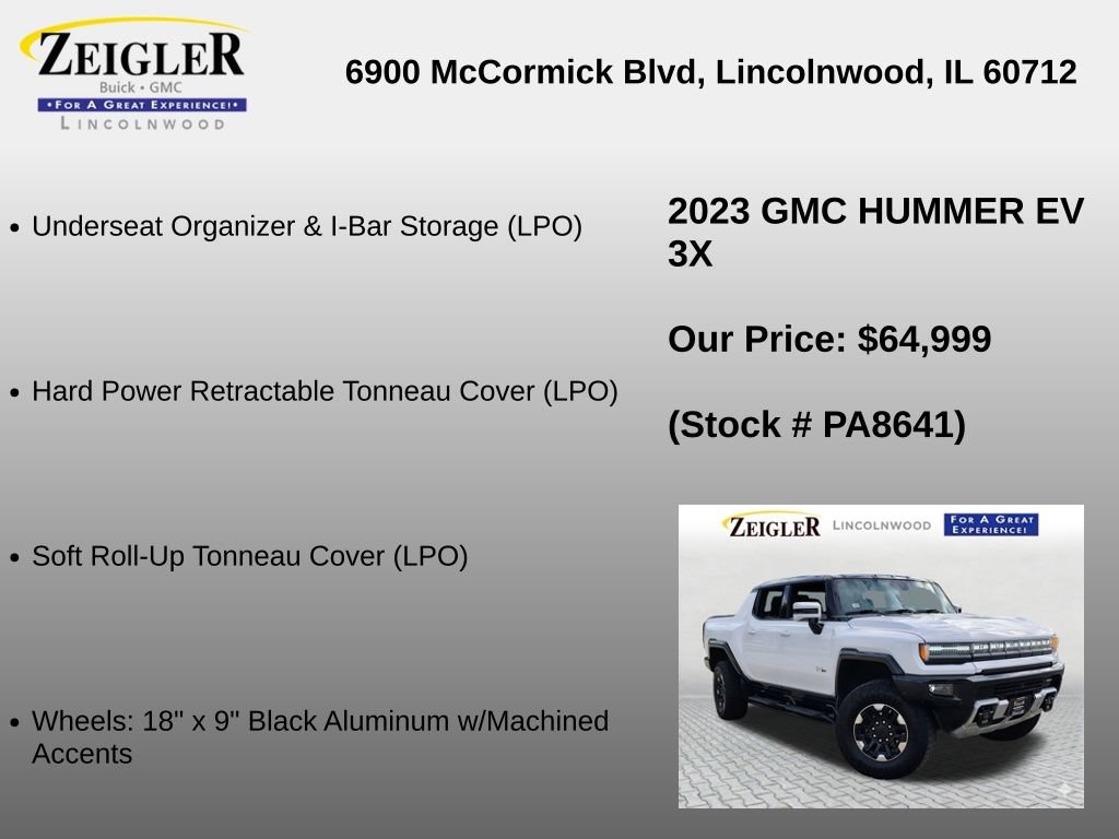 Used 2023 GMC Hummer EV Edition 1 AWD/4WD image 24