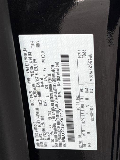 Used 2023 Ford Transit 350 XLT image 30