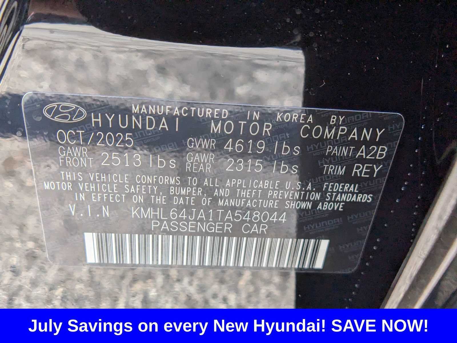 New 2026 Hyundai Sonata SEL AWD/4WD image 21