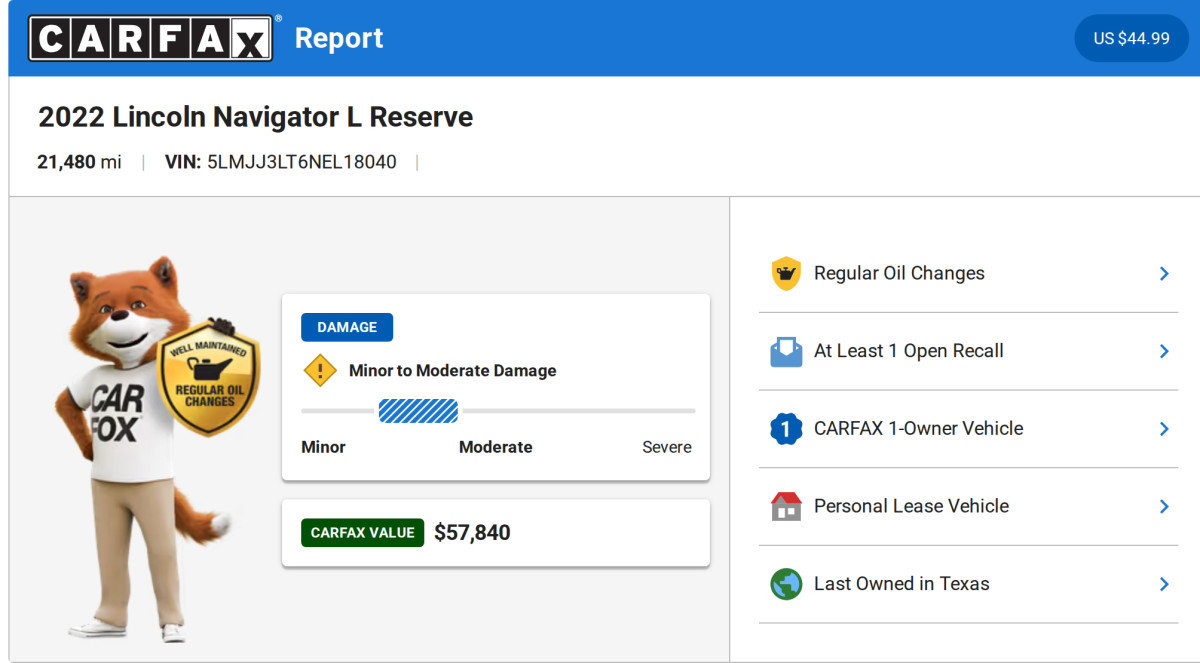 Used 2022 Lincoln Navigator L Reserve AWD/4WD image 14