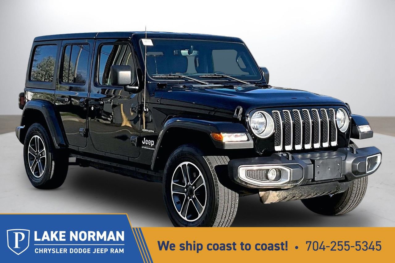 Certified 2023 Jeep Wrangler Sahara w/ Cold Weather Group image 1