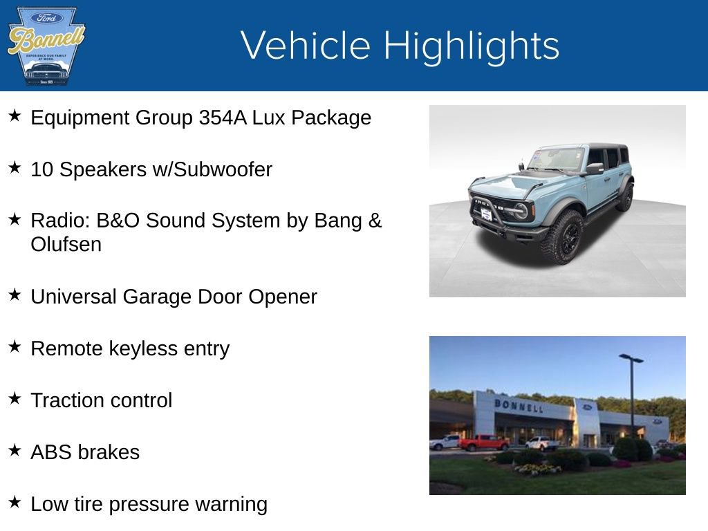 Used 2023 Ford Bronco Wildtrak image 5