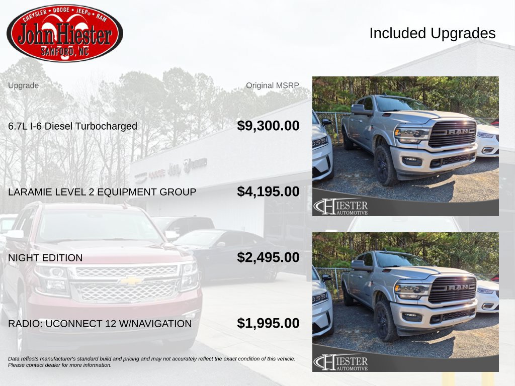 Used 2020 RAM 2500 Laramie AWD/4WD image 3