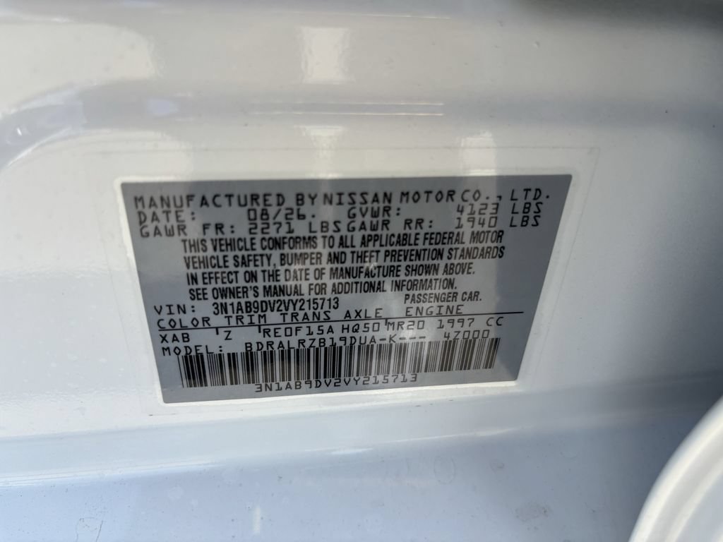 New 2027 Nissan Sentra SR w/ SR Premium Package FWD image 28