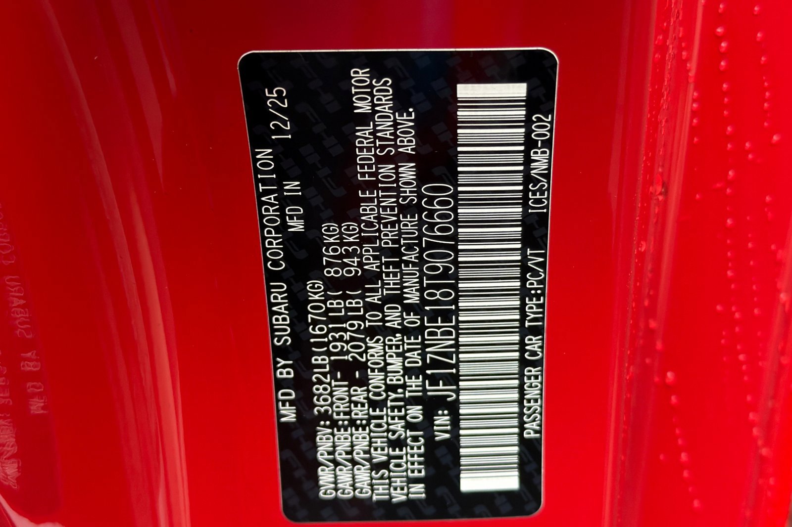 New 2026 Toyota GR86 Premium w/ ALL Weather Mat Package (TMS) image 21